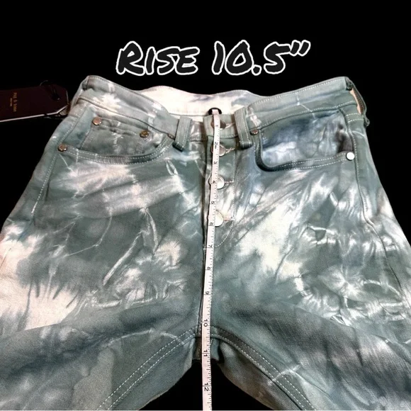 🎉HP!🎉 Orig. NWT White High Rise Ankle Skinny now in Sage design. Size 26 - Picture 7 of 12